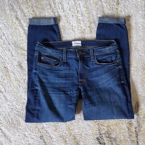 Hudson - Harkin Crop Super Skinny Cuff Jeans